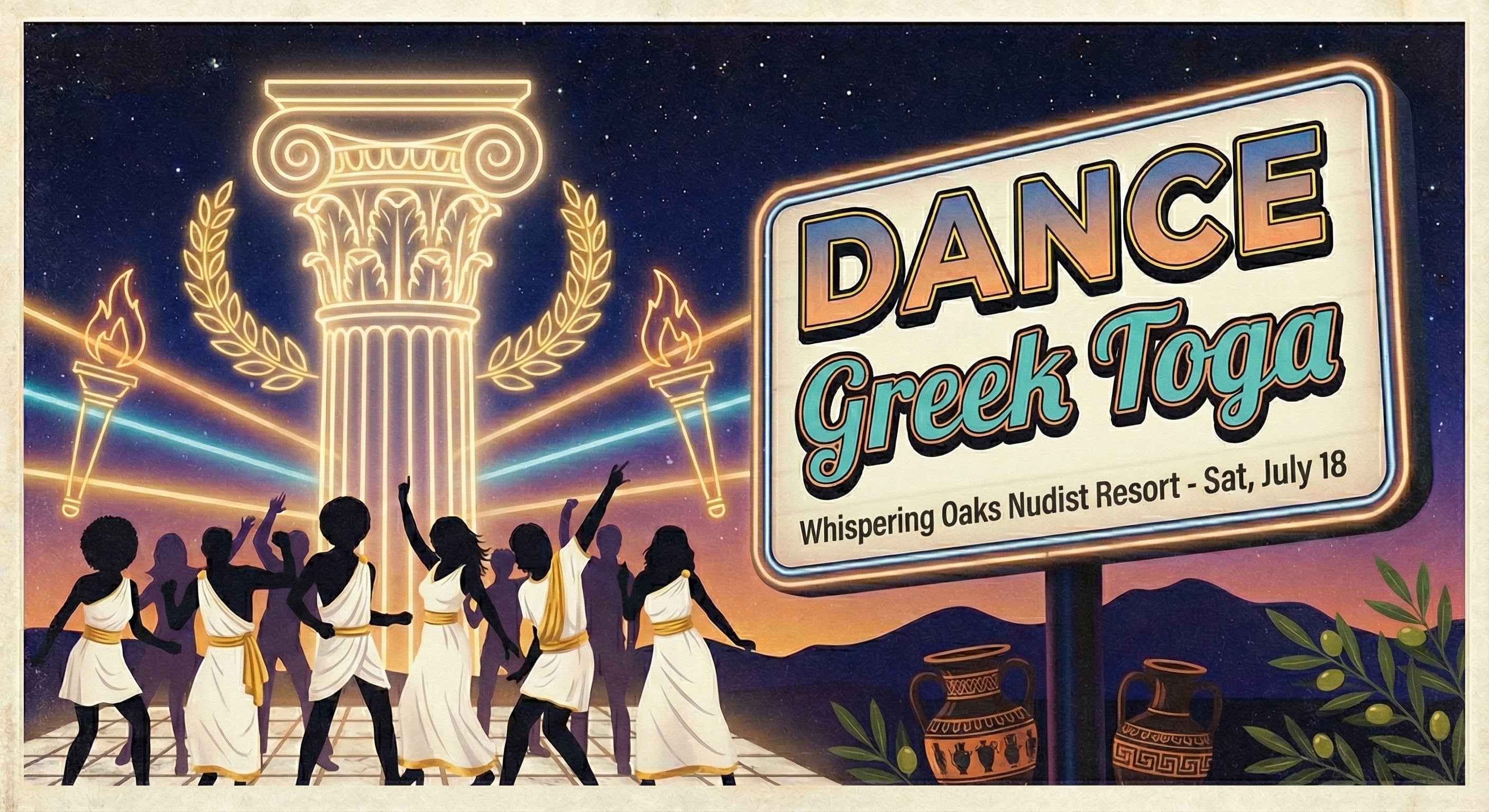 DANCE-Greek Toga
